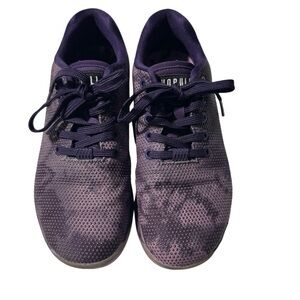 NOBULL Outwork Strength Training Shoes – Purple Tie Dye – Women’s Size 7 Gym